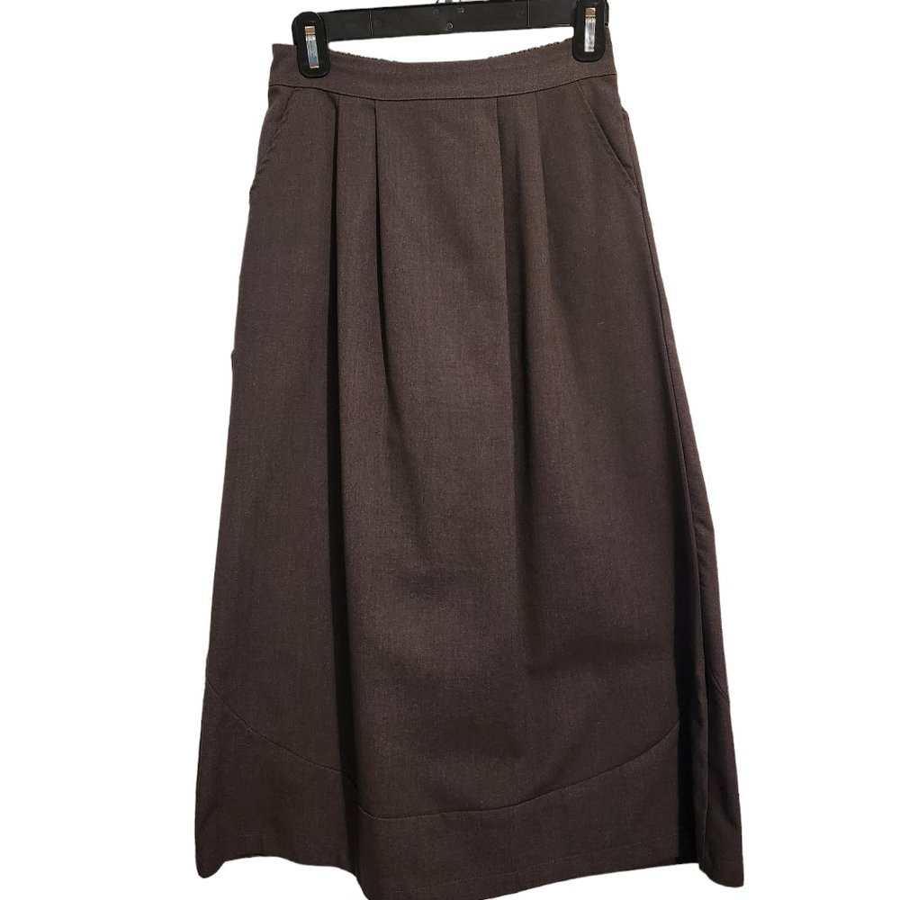 Bundle 3/$30 Comfortable Charcoal Gray A-Line Skirt